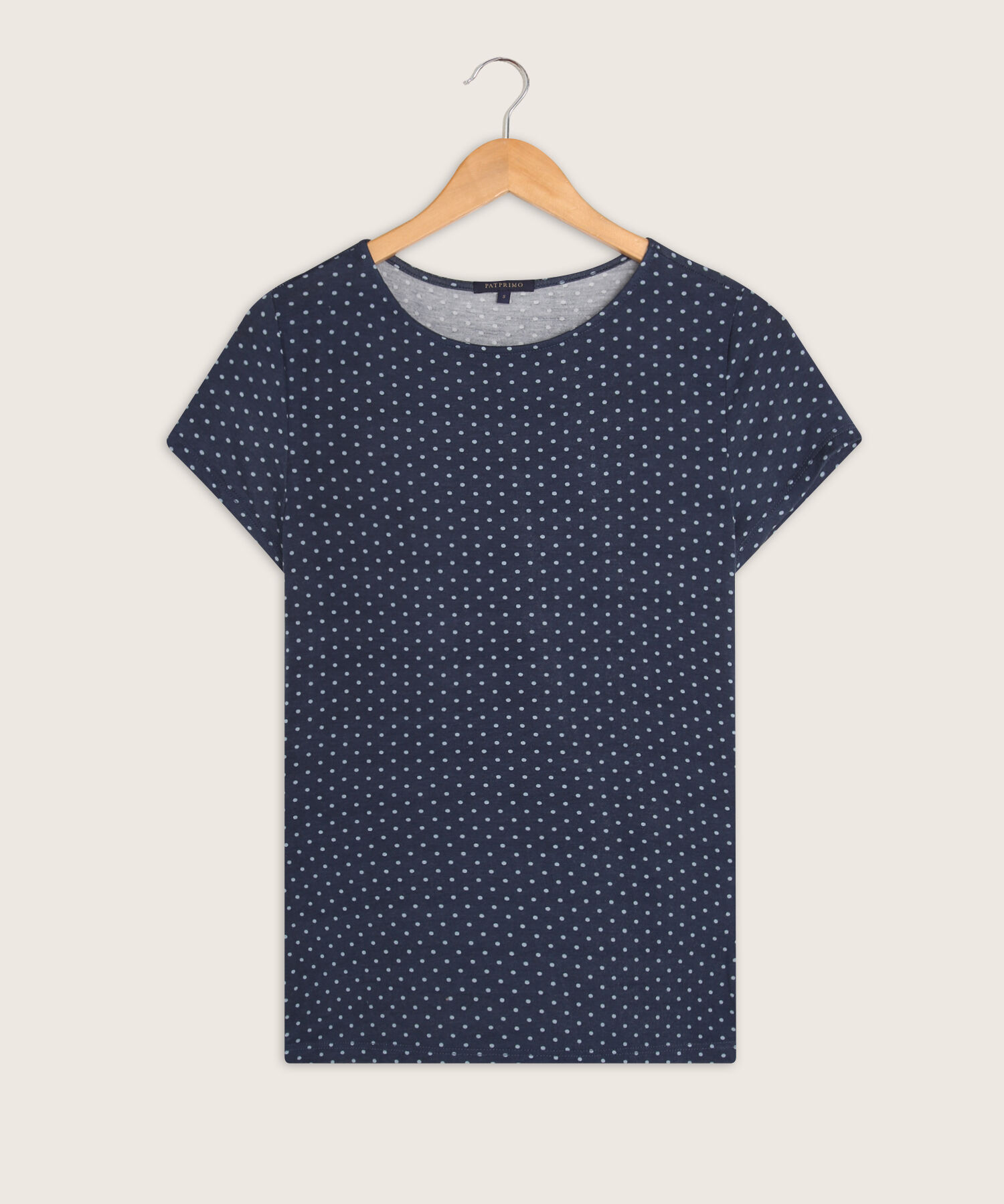 Camiseta Escote Redondo Negro