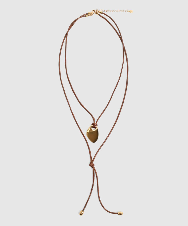 Collar Doble Cord&oacute;n para Mujer