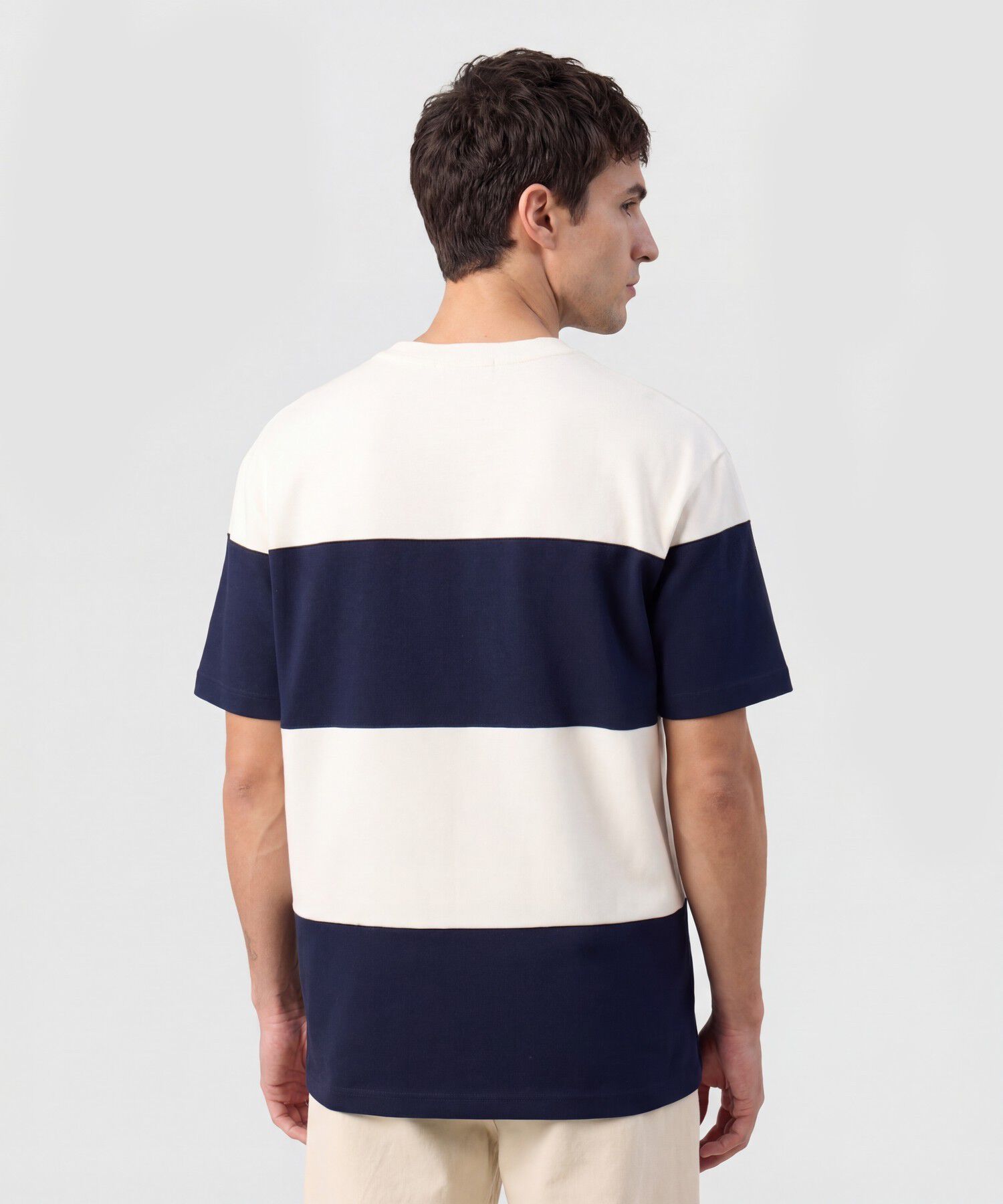 Camiseta De Cuello Redondo Para Hombre