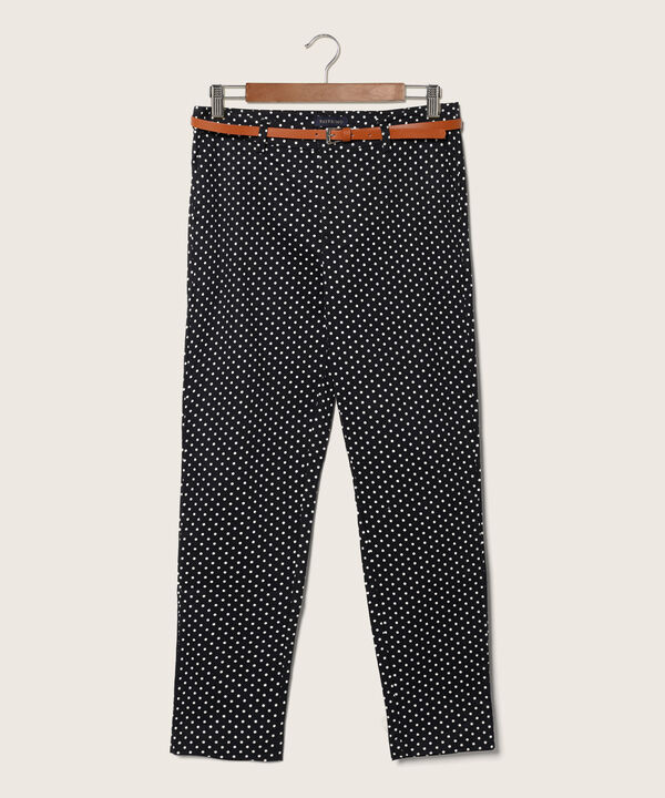 Pantalón Chino Estampado