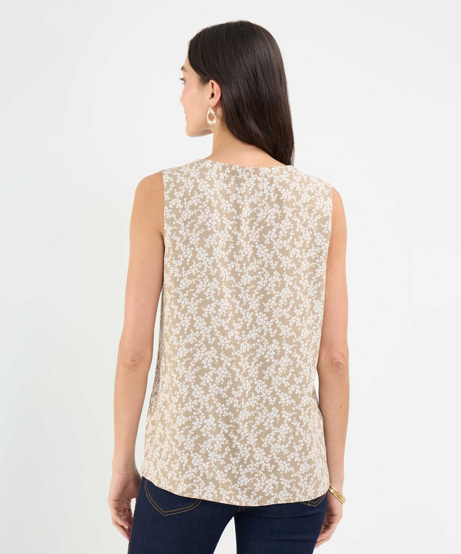 Blusa Estampada Manga Sisa