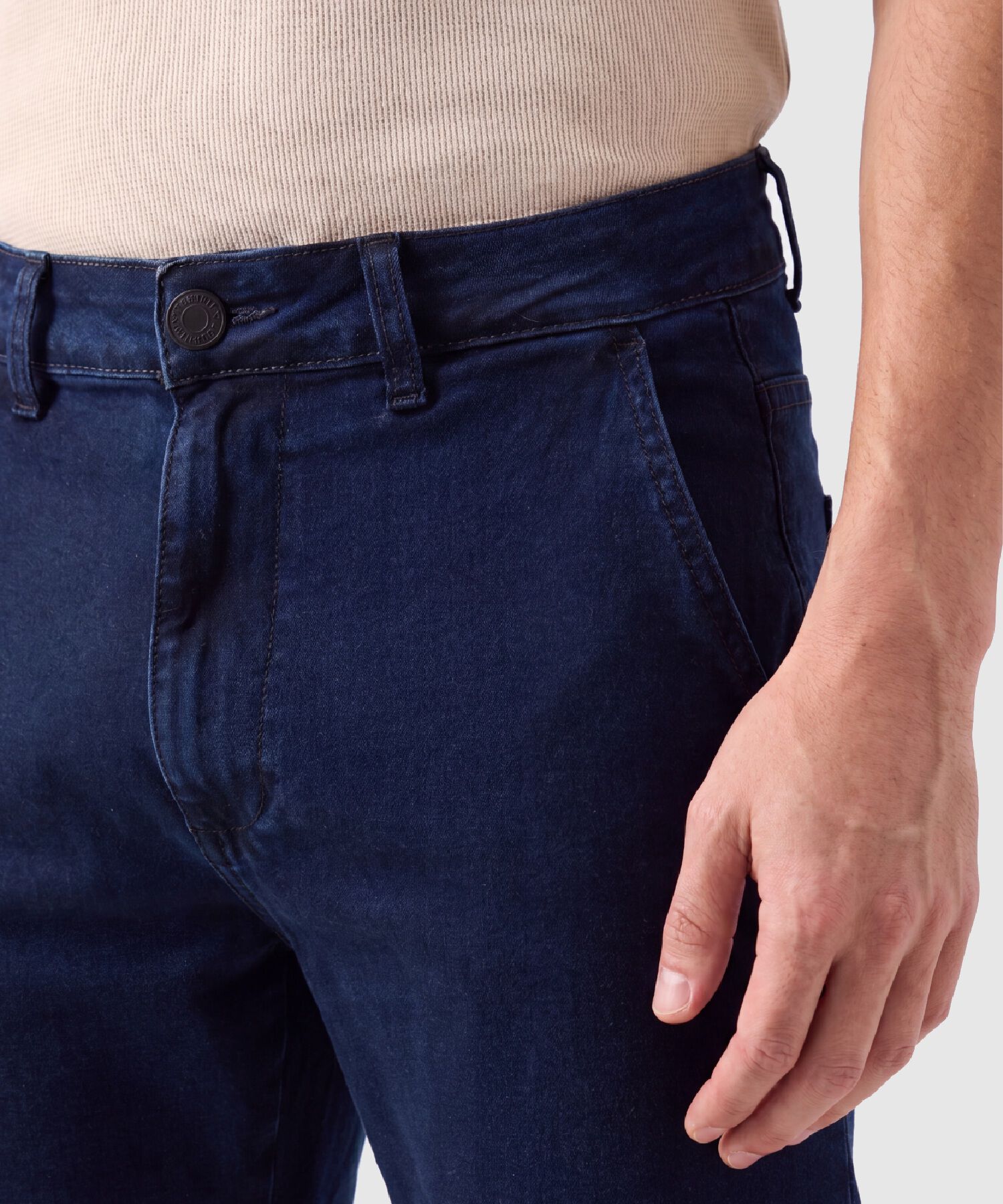 Jeans Regular Fit Para Hombre