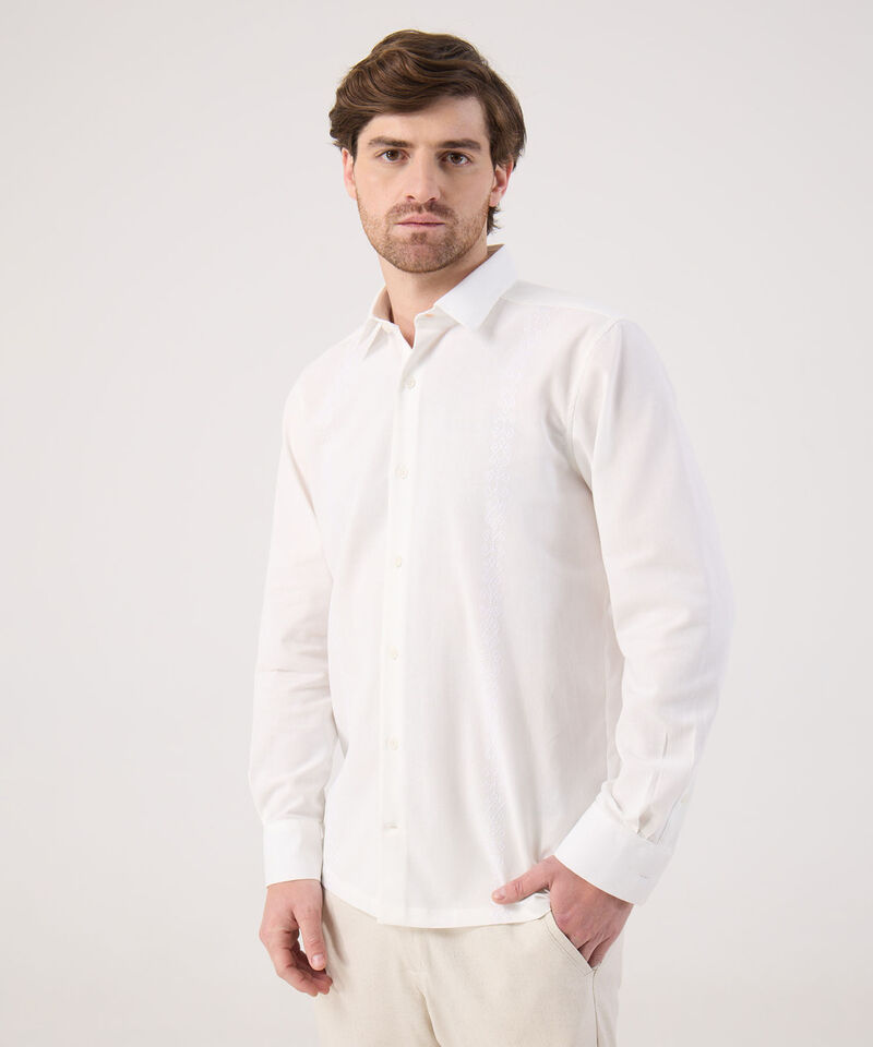 Guayabera unicolor 