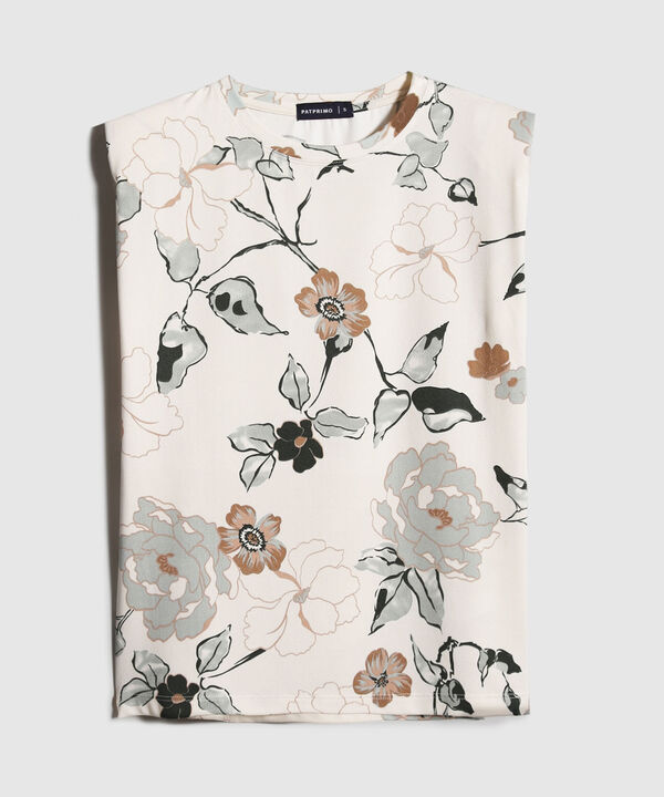 Camiseta  Manga Sisa Con Hombreras