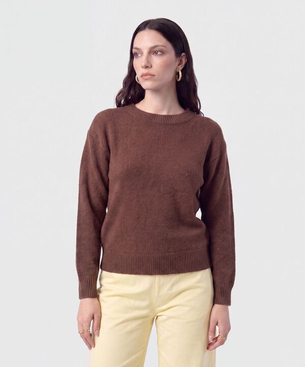 Saco de Punto B&aacute;sico para Mujer