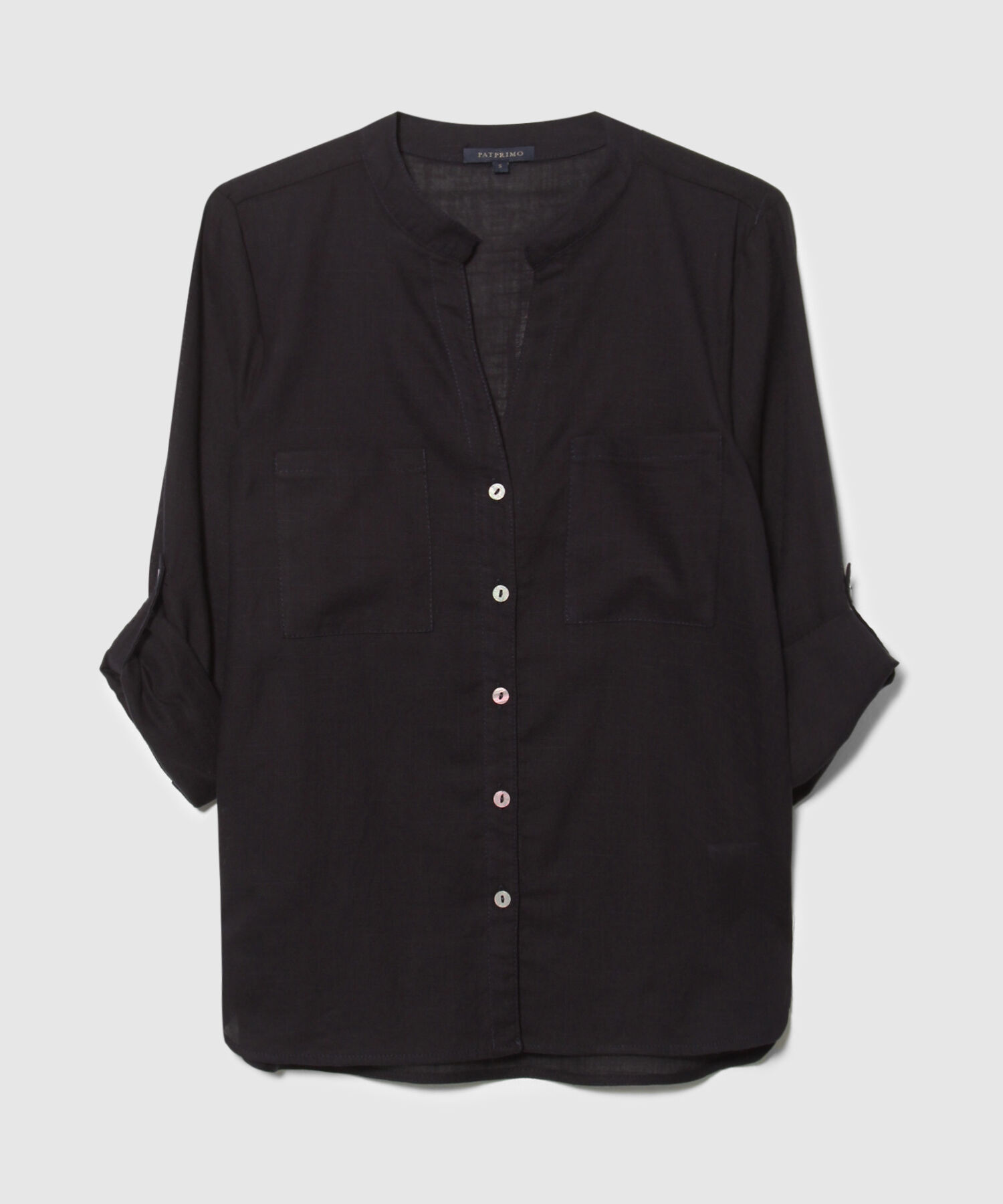 Blusa Manga ¾ en Lino