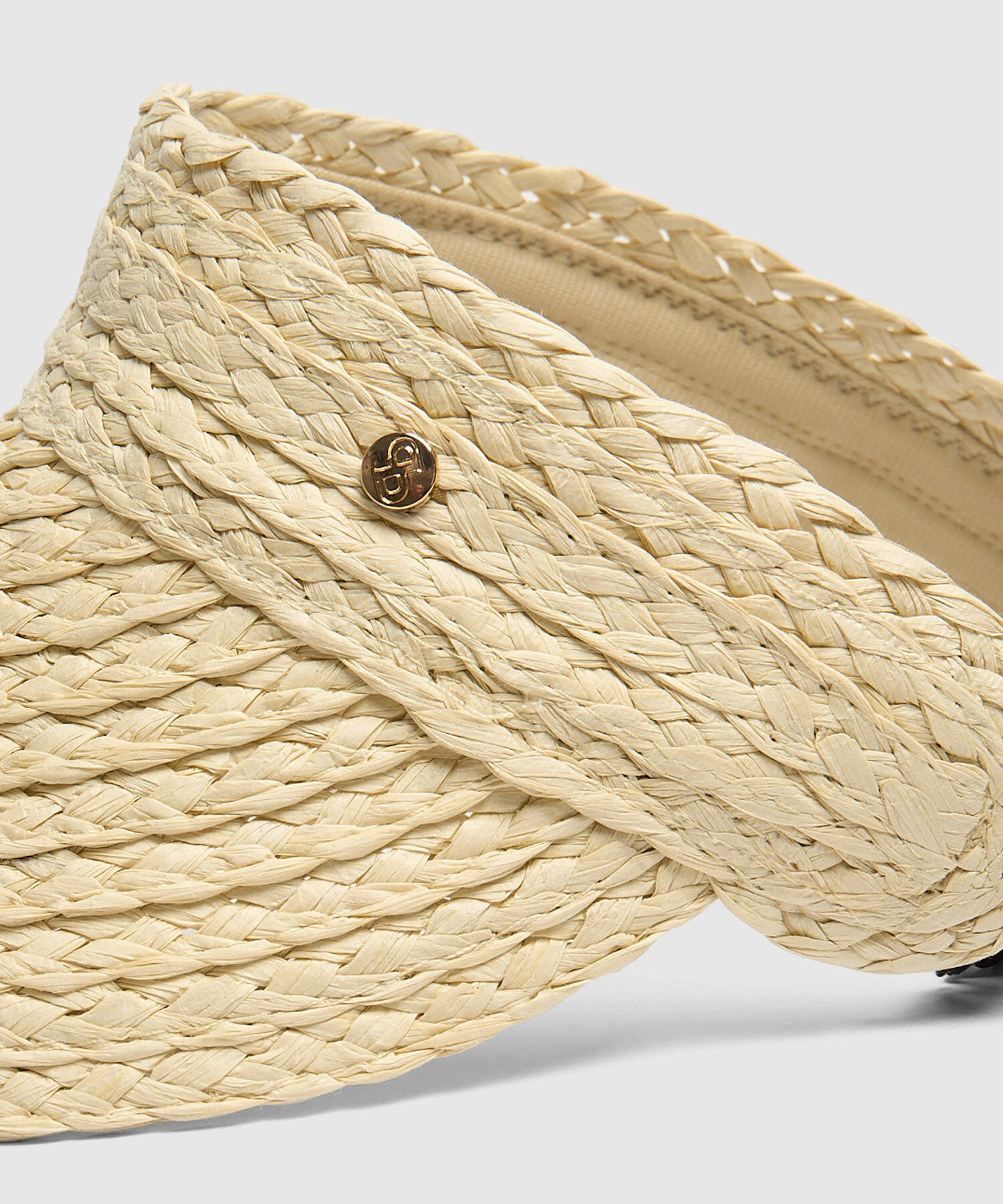 Visera Trenzada De Playa Mujer