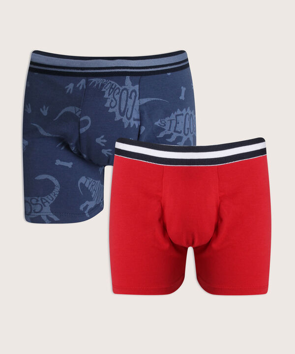 Pantaloncillo Boxer Niño Paq X2