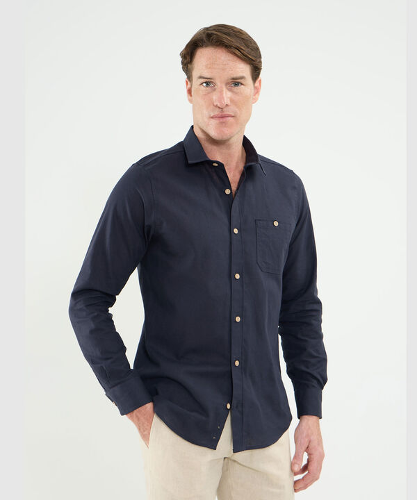 Camisa Manga Larga Mexlina Para Hombre image number null
