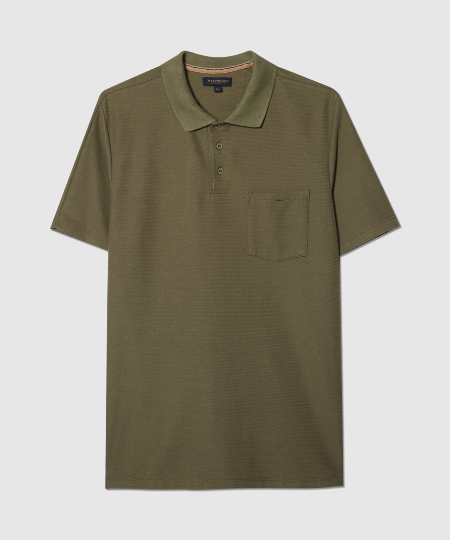 Polo Con Bolsillo Unicolor