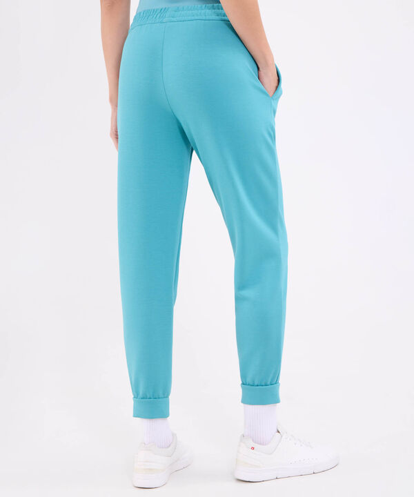 Pantalon jogger unicolor para mujer