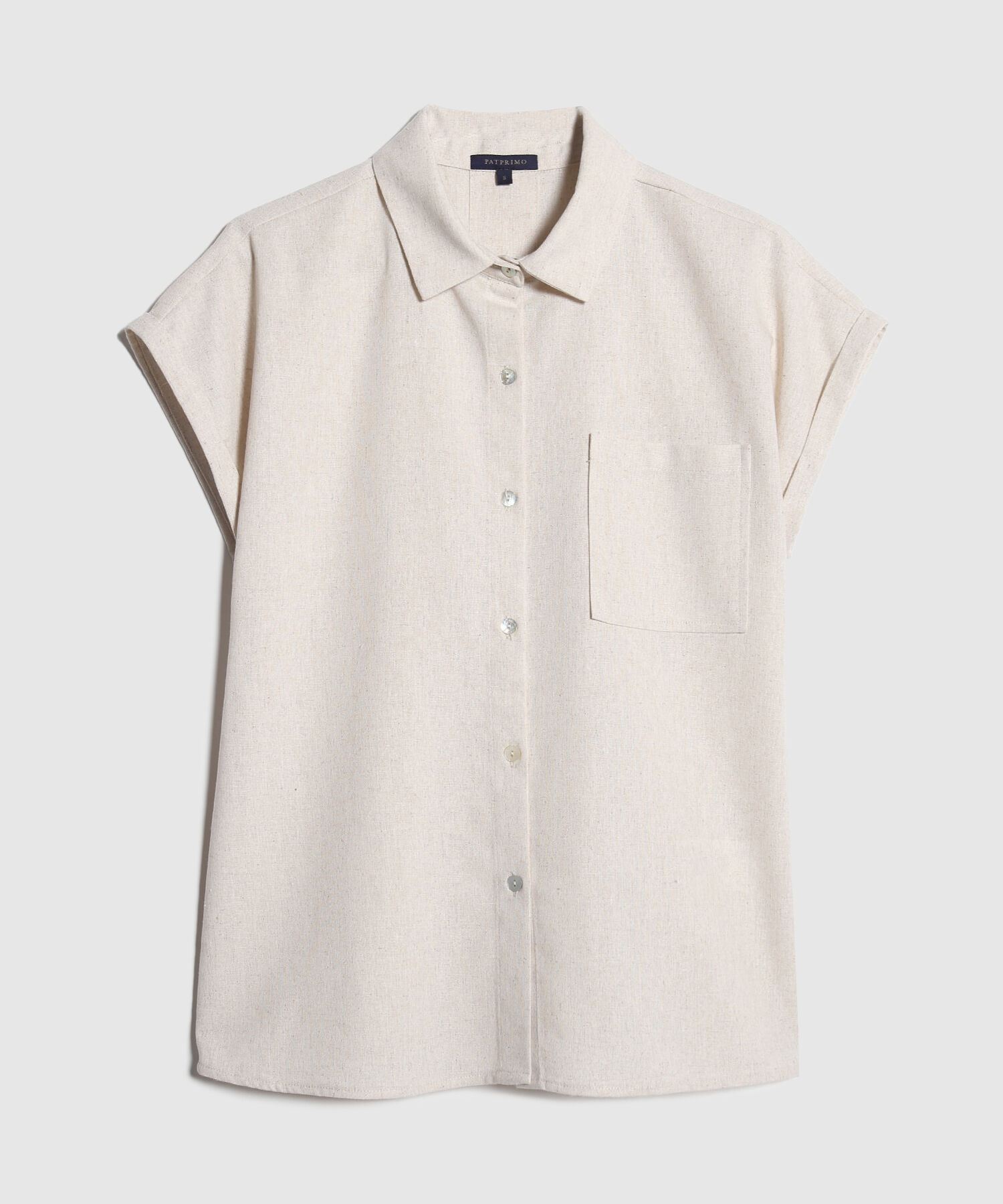 Camisa Manga Corta Unicolor