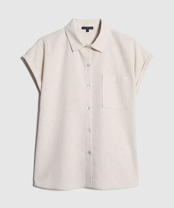 Camisa Manga Corta Unicolor