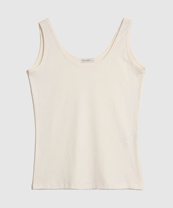 Conjunto De Pijama A Rayas Sin Mangas  image number null