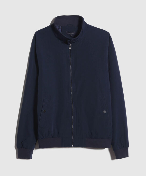 Chaqueta Bomber Cuello Alto