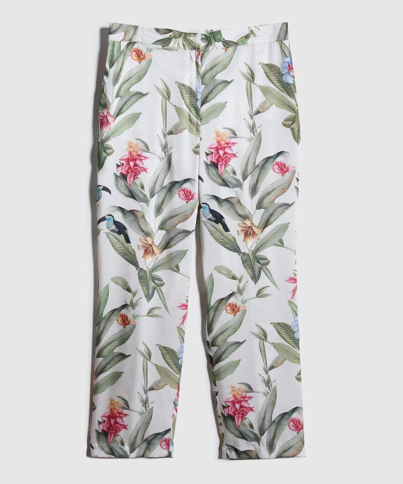 Pantalon Estampado Fluido