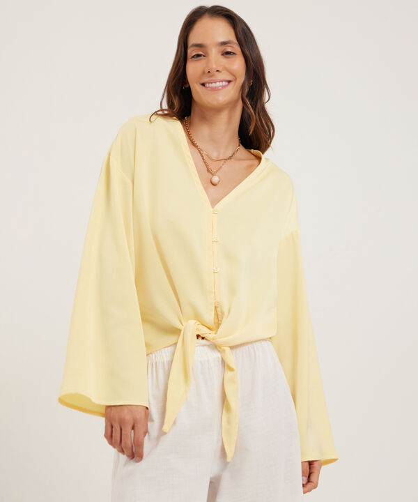 Blusa Manga Larga Amplia image number null