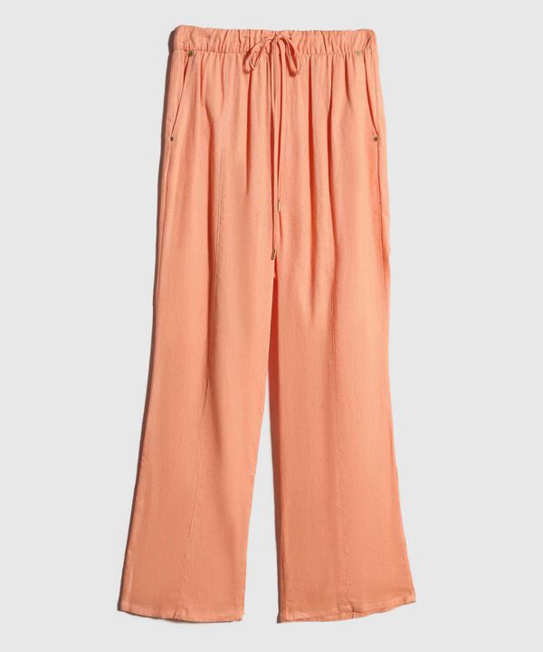 Pantalón en Efecto Lino