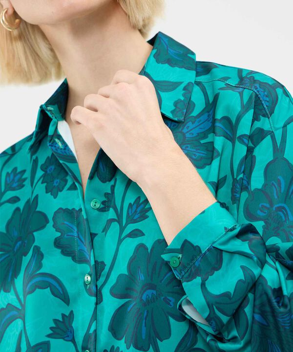 Camisa Estampada Manga Larga image number null
