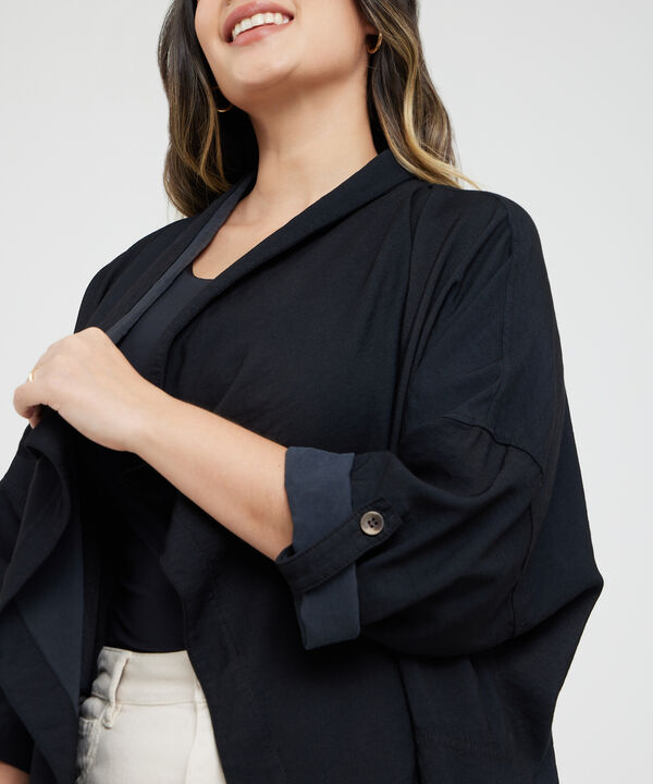 Chaqueta Manga Larga Con Charretera