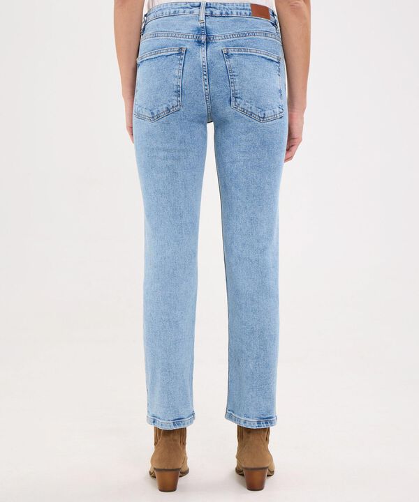 Jeans Straight Cropped