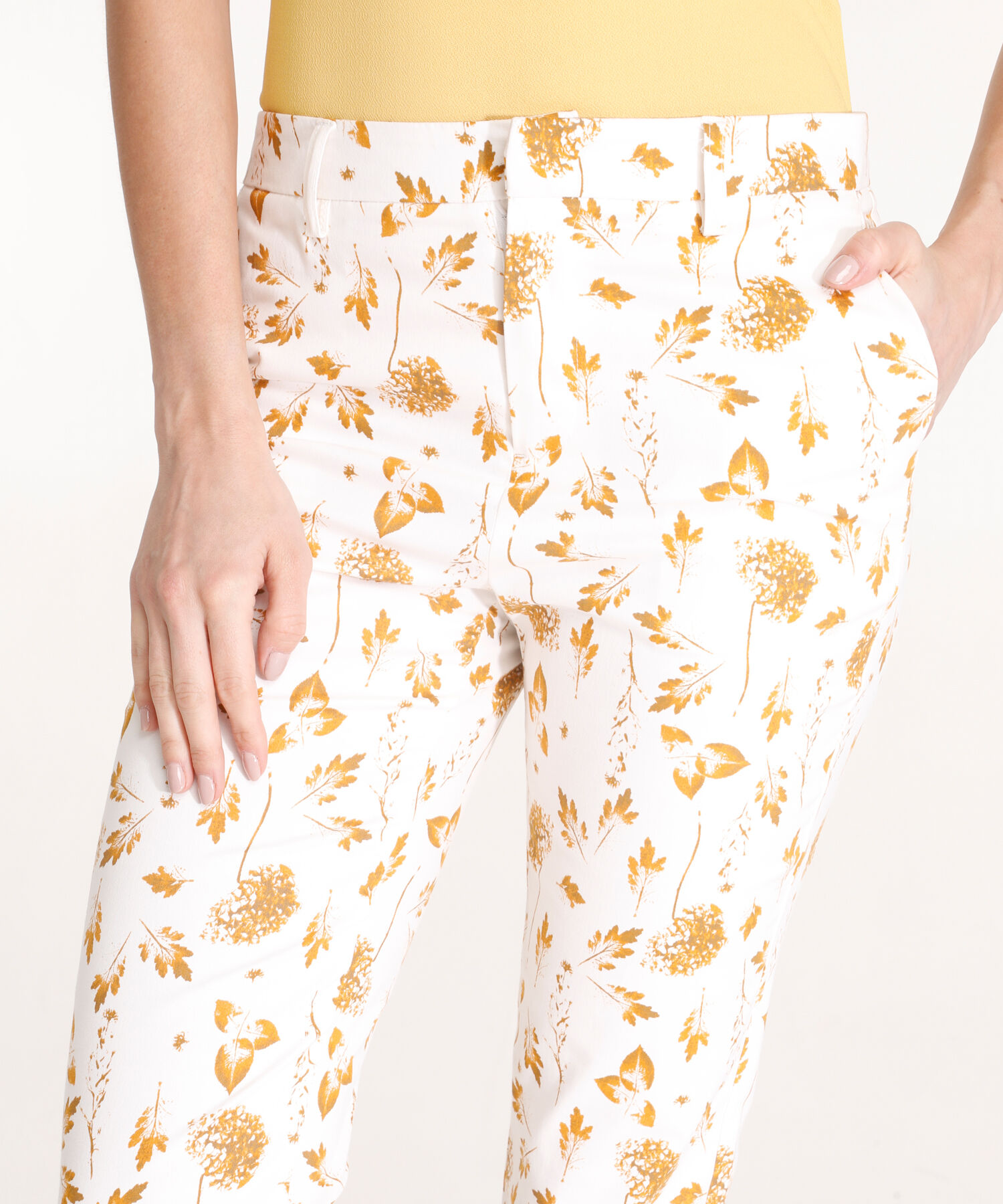 Pantal&oacute;n Capri Con Bolsillos Laterales