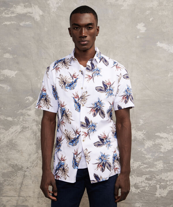 Camisa Manga Corta Estampada image number null