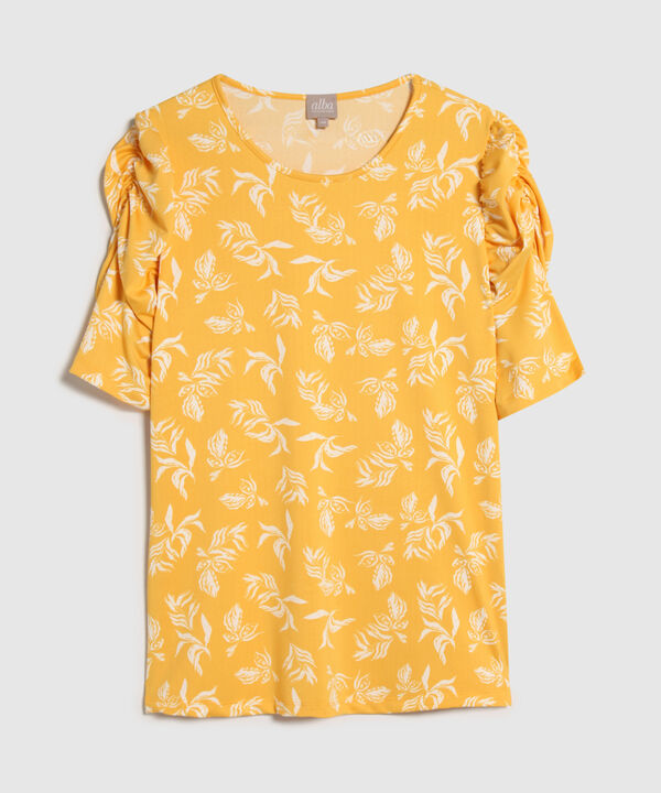 Camiseta Manga ¾ con Estampado