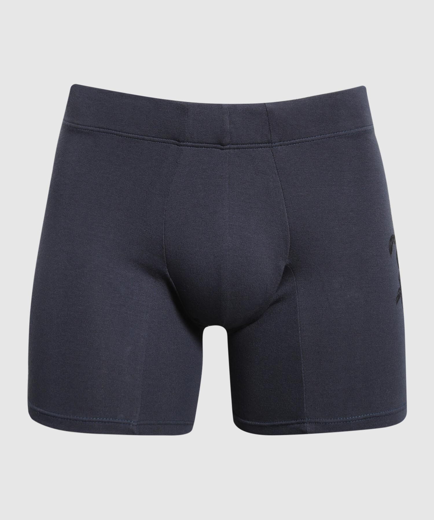 Pantaloncillo Boxer Medio En Algodon Con Screen Y Pretina Encaretrada