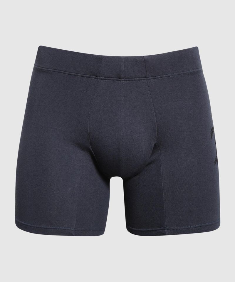 Pantaloncillo Boxer Medio En Algodon Con Screen Y Pretina Encaretrada