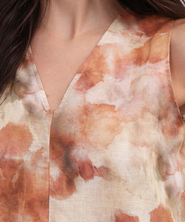 Blusa Estampada Manga Sisa image number null