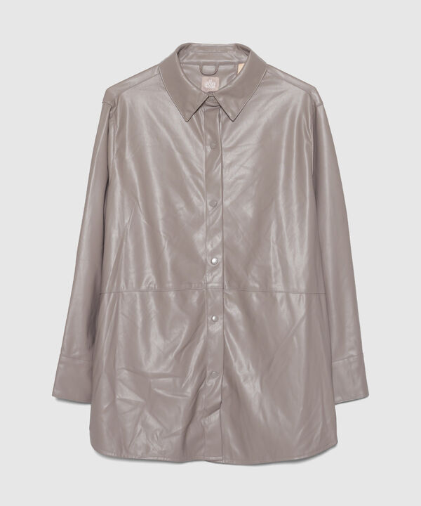 Sobrecamisa Tipo Cuero