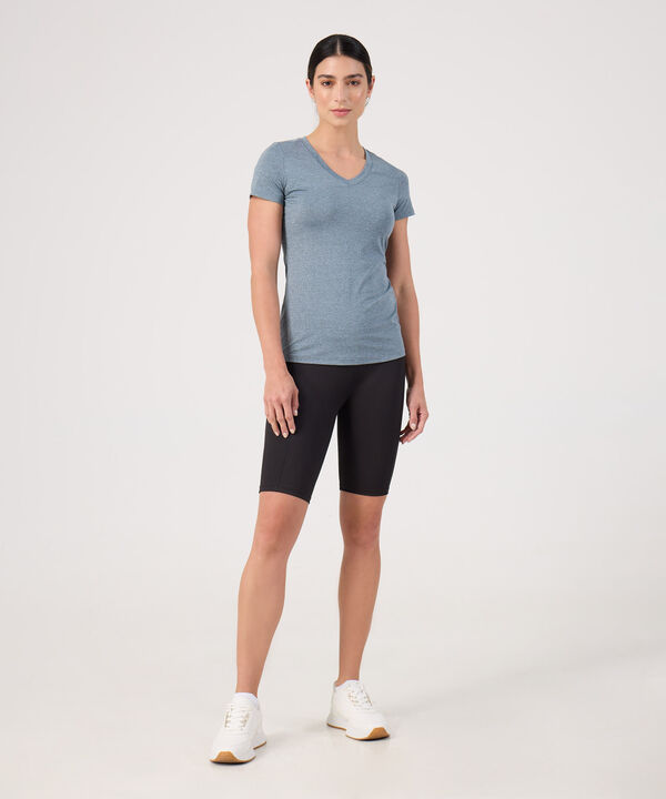 Camiseta Deportiva Jaspeada image number null