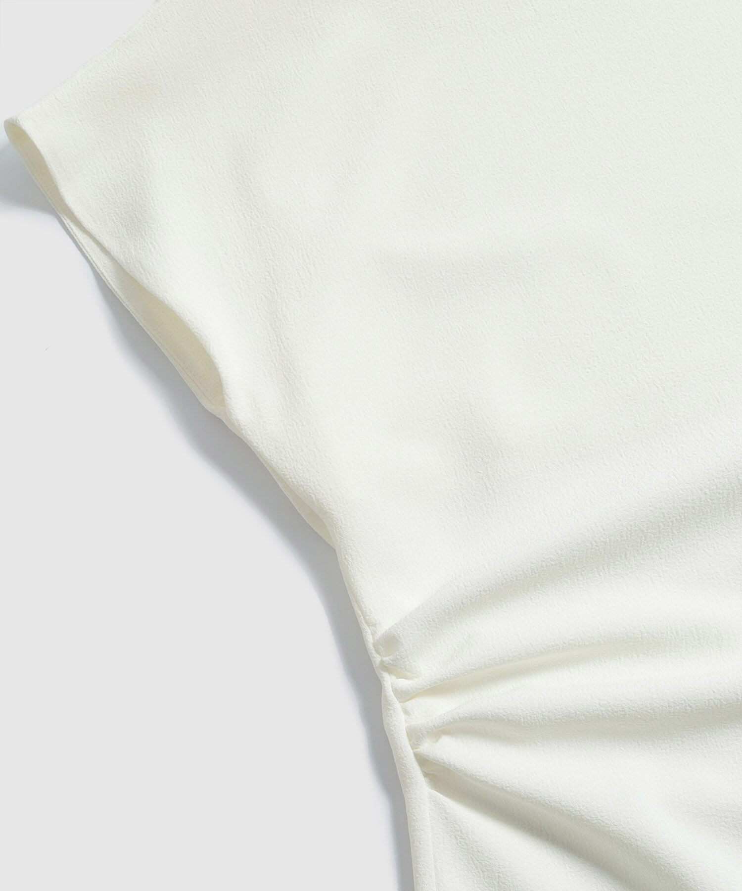 Blusa Unicolor Con Detalle Para Mujer Curvy