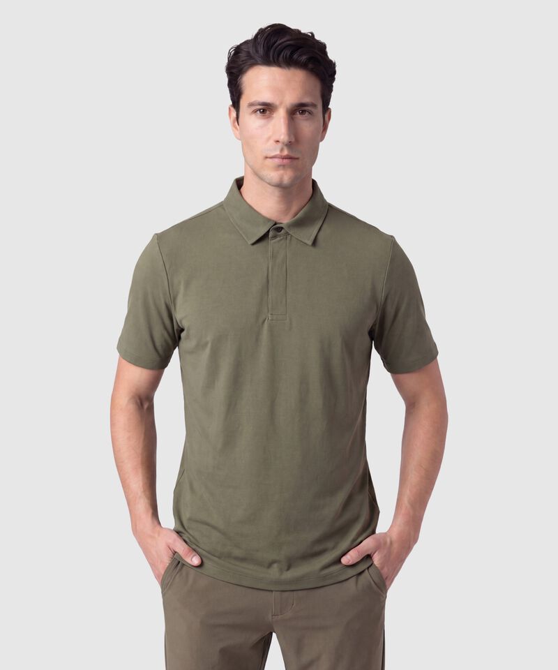 Polo Manga Corta Casual Para Hombre