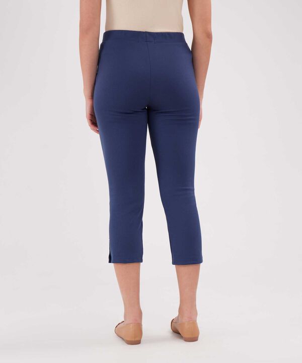 Leggins Unicolor Con Botones Decorativos