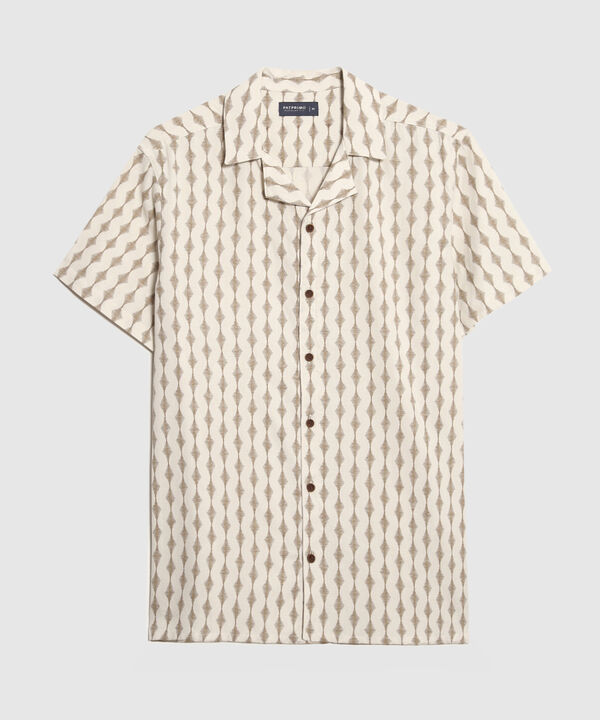 Camisa Resort Estampada