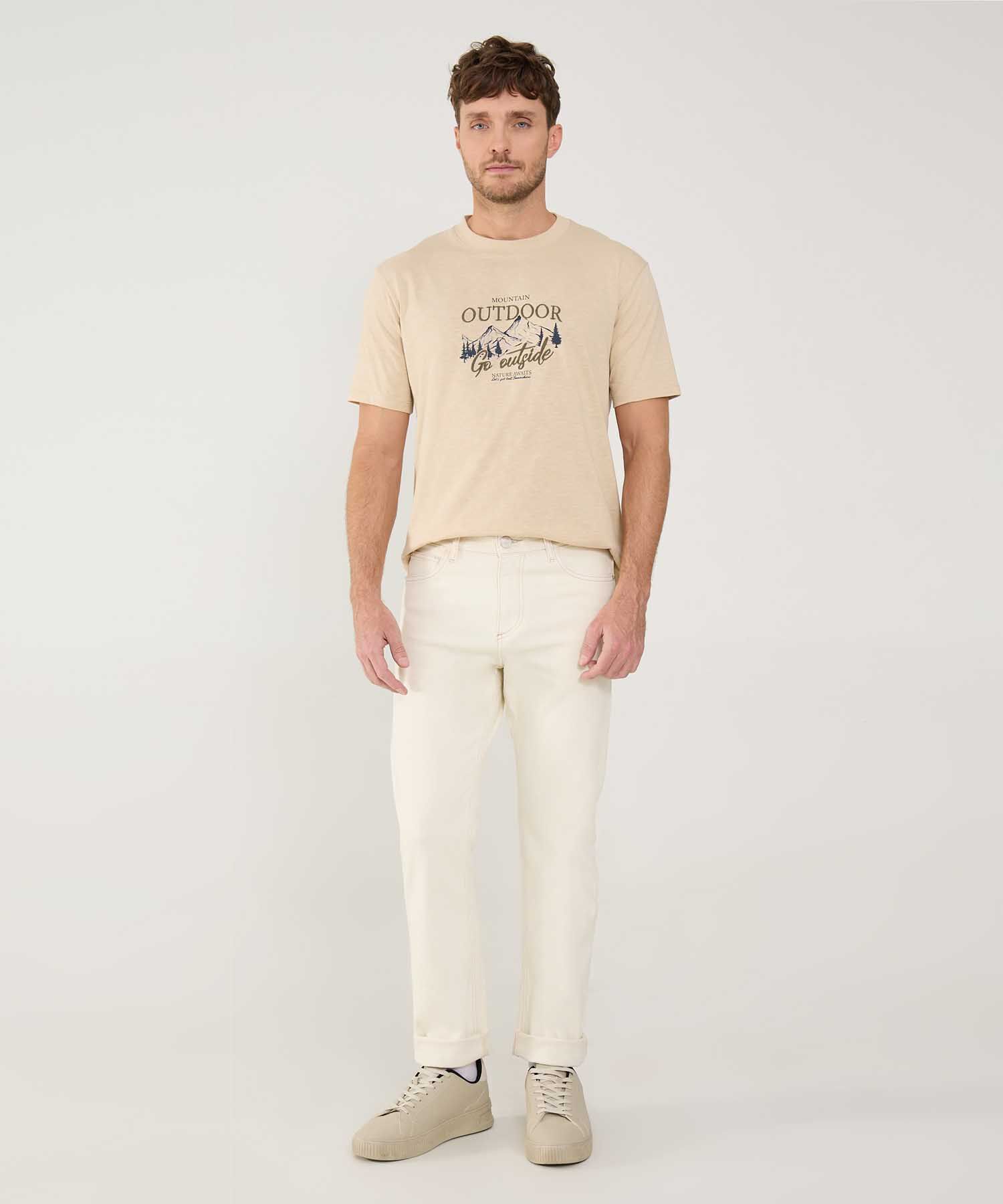 Jeans Regular Tono Claro
