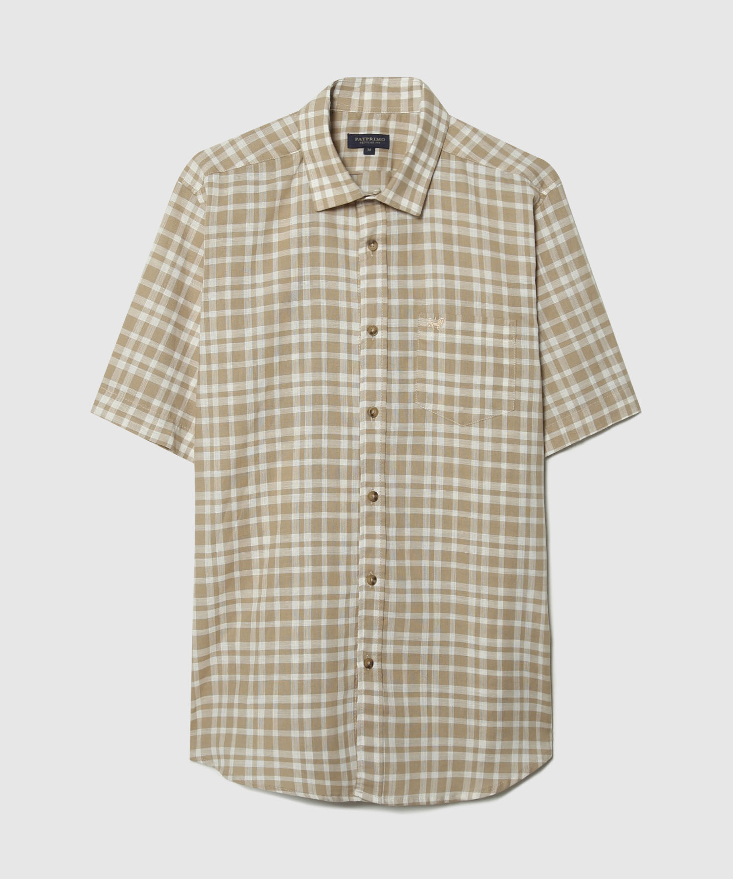 Camisa, Manga Corta Con Bolsillo