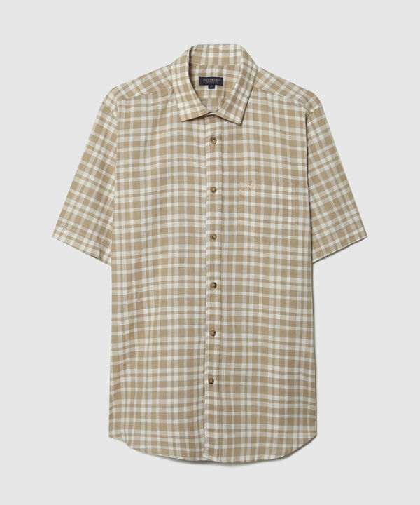Camisa, Manga Corta Con Bolsillo