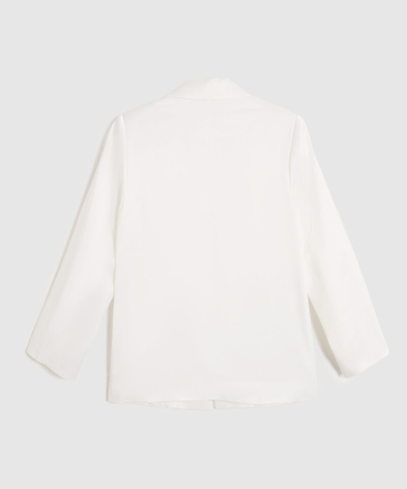 Blazer Para Mujer Con Ajuste De Bot&oacute;n