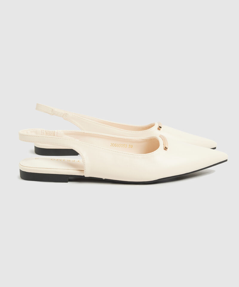 Zapato Destalonado De Punta Para Mujer