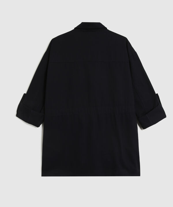 Chaqueta Unicolor Destructurada image number null