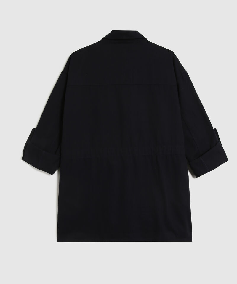 Chaqueta Unicolor Destructurada