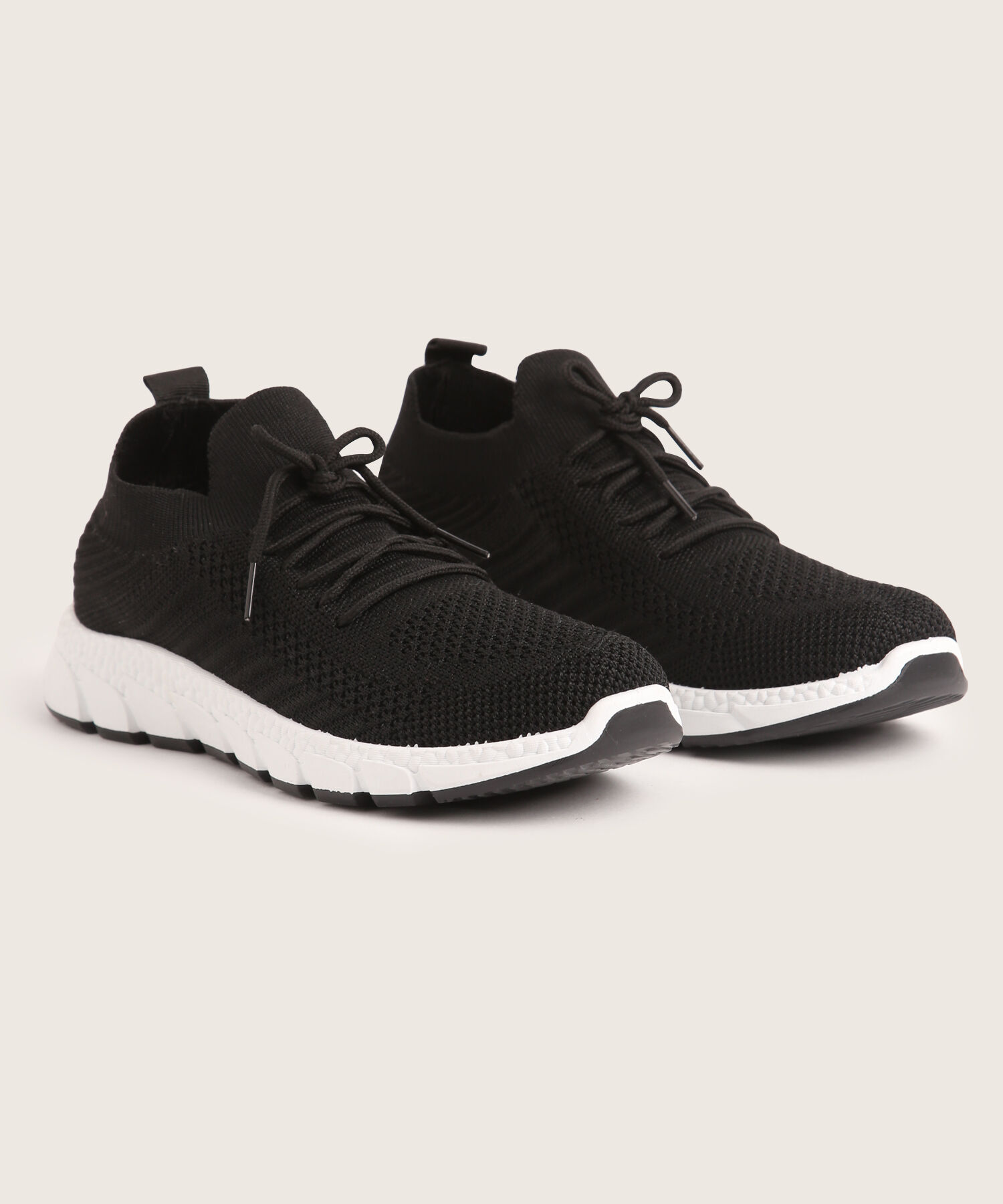 Tenis Deportivos Tipo Media Con Cordones Para Mujer