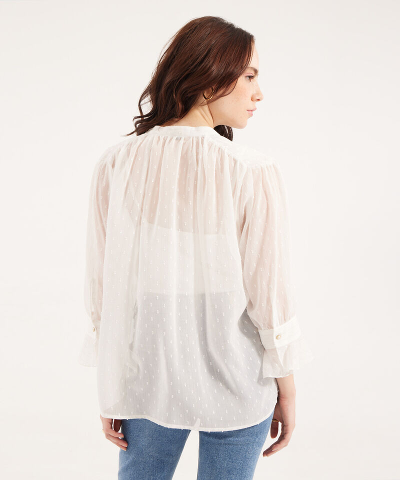 Blusa Manga ¾ en Velo