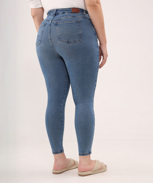Jean Skinny Tono Azul Medio Claro