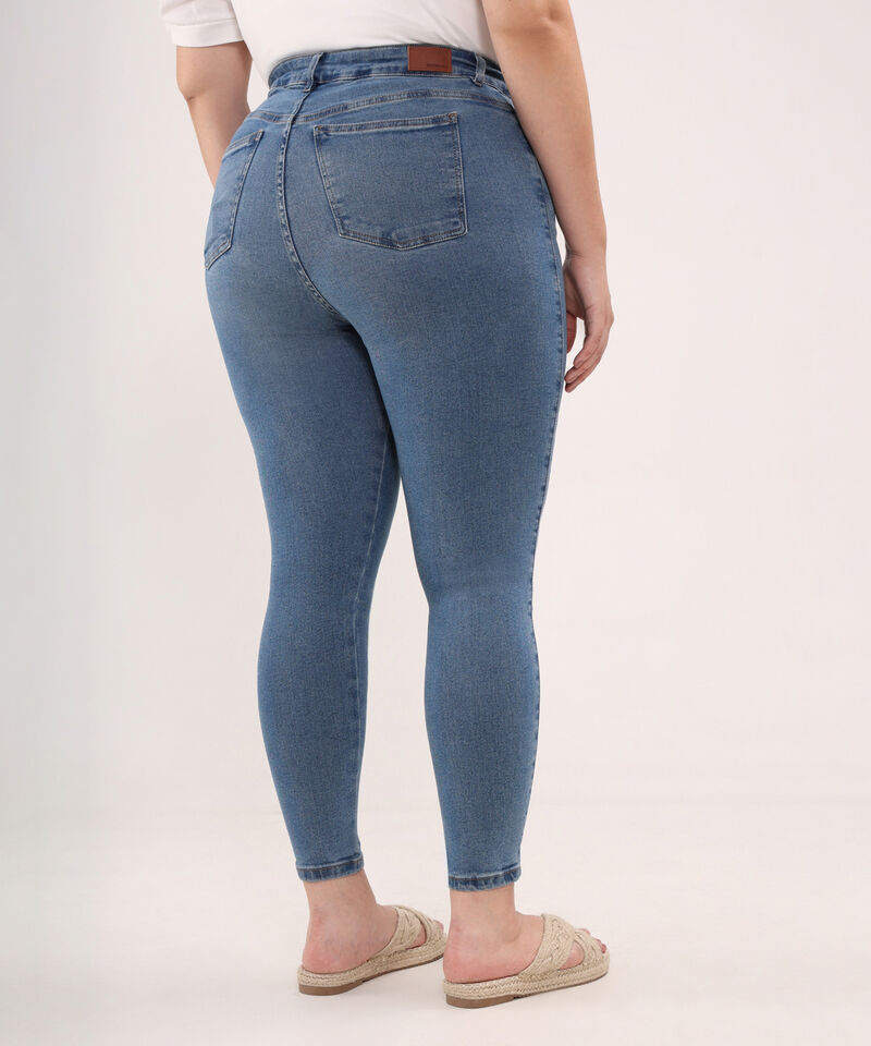 Jean Skinny Tono Azul Medio Claro