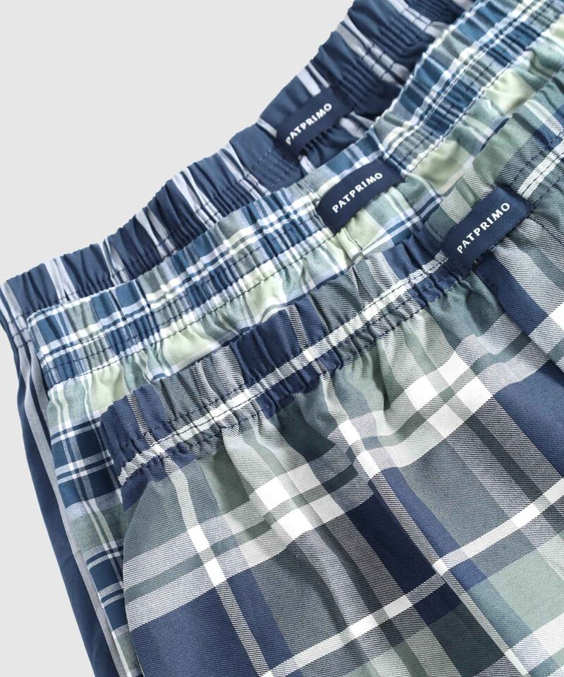 Pack X3 Boxer Holgados Para Hombre En Algod&oacute;n 
