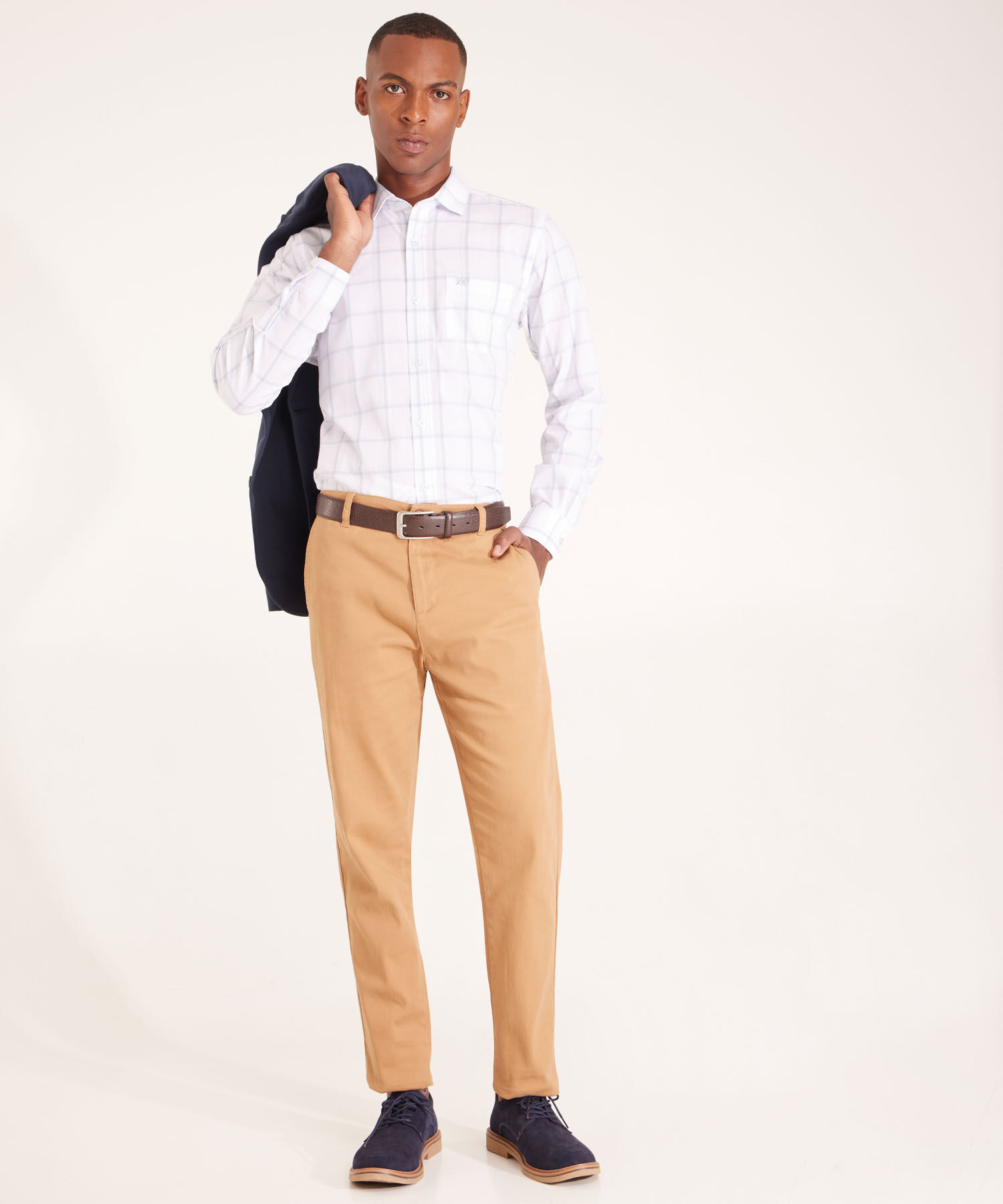 Pantalón Chino Slim Fit Unicolor